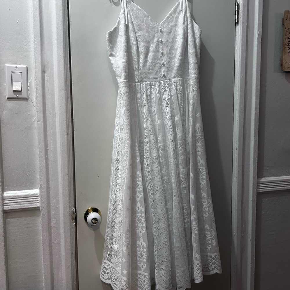 White Lace Dress